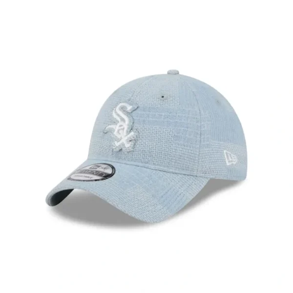 Shop Chicago White Sox Patch Denim 9TWENTY Adjustable Hat - KTGCaps - Baseball caps for various teams, purchased online at a discount