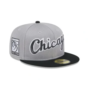 Shop Chicago White Sox Pivot Mesh 59FIFTY Fitted Hat - KTGCaps - Baseball caps for various teams, purchased online at a discount
