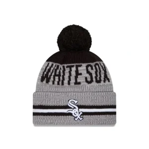 Best Chicago White Sox Runner Pom Knit Hat - KTGCaps - Baseball caps for various teams, purchased online at a discount