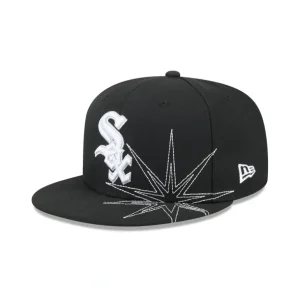 Outlet Chicago White Sox Solar Stars 59FIFTY Fitted Hat - KTGCaps - Baseball caps for various teams, purchased online at a discount