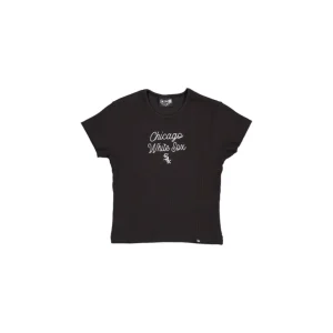 Shop Chicago White Sox Sport Night Womens Baby Tee - KTGCaps - Baseball caps for various teams, purchased online at a discount