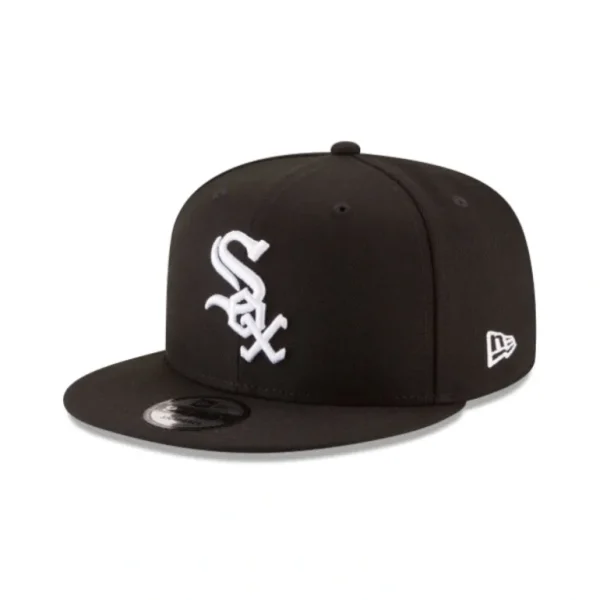 Flash Sale Chicago White Sox Team Color Basic 9FIFTY Snapback Hat - KTGCaps - Baseball caps for various teams, purchased online at a discount