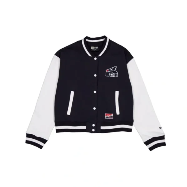 Online Chicago White Sox Throwback Fleece Womens Jacket - KTGCaps - Baseball caps for various teams, purchased online at a discount