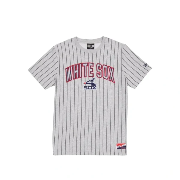 Best Chicago White Sox Throwback Gray Pinstripe TShirt - KTGCaps - Baseball caps for various teams, purchased online at a discount