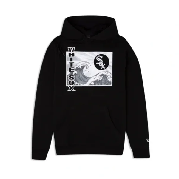 Best Sale Chicago White Sox Tonal Wave Hoodie - KTGCaps - Baseball caps for various teams, purchased online at a discount