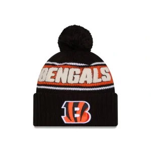 Sale Cincinnati Bengals 2024 Cold Weather Kids Pom Knit Hat - KTGCaps - Baseball caps for various teams, purchased online at a discount