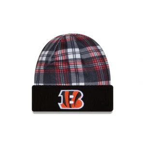 Best Sale Cincinnati Bengals 2024 Cold Weather Statement Knit Beanie - KTGCaps - Baseball caps for various teams, purchased online at a discount