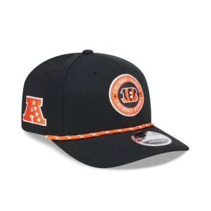New Cincinnati Bengals 2024 Sideline 9SEVENTY StretchSnap Hat - KTGCaps - Baseball caps for various teams, purchased online at a discount