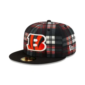 Outlet Cincinnati Bengals 2024 Sideline Statement 59FIFTY Fitted Hat - KTGCaps - Baseball caps for various teams, purchased online at a discount