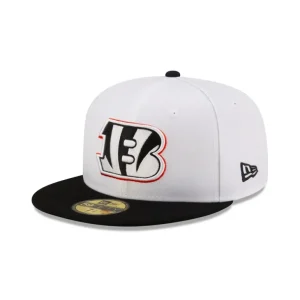 Best Cincinnati Bengals 2024 Training 59FIFTY Fitted Hat - KTGCaps - Baseball caps for various teams, purchased online at a discount