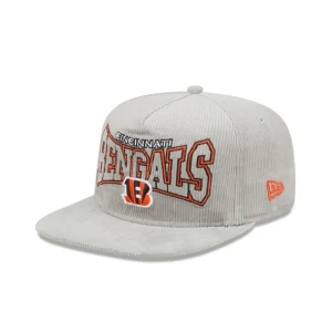 Shop Cincinnati Bengals Gray Cord Golfer Hat - KTGCaps - Baseball caps for various teams, purchased online at a discount