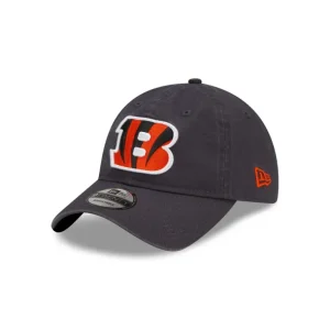 Online Cincinnati Bengals NFL Core Classic Graphite 9TWENTY Adjustable Hat - KTGCaps - Baseball caps for various teams, purchased online at a discount