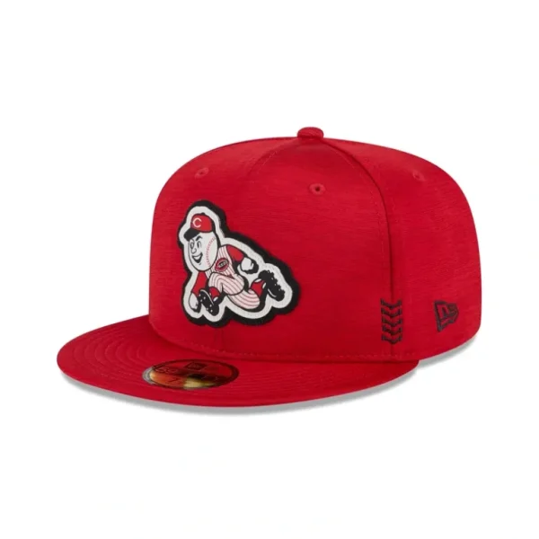 Sale Cincinnati Reds 2024 Clubhouse 59FIFTY Fitted Hat - KTGCaps - Baseball caps for various teams, purchased online at a discount