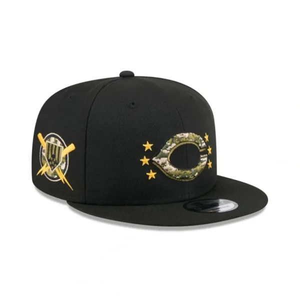 Store Cincinnati Reds Armed Forces Day 2024 9FIFTY Snapback Hat - KTGCaps - Baseball caps for various teams, purchased online at a discount