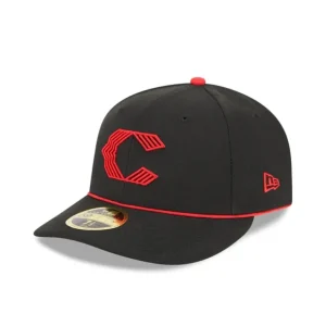 Outlet Cincinnati Reds City Connect Low Profile 59FIFTY Fitted Hat - KTGCaps - Baseball caps for various teams, purchased online at a discount