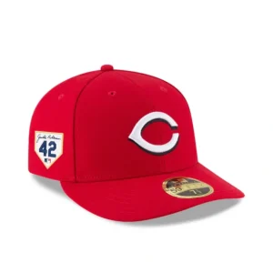 New Cincinnati Reds Jackie Robinson Day 2024 Low Profile 59FIFTY Fitted Ha - KTGCaps - Baseball caps for various teams, purchased online at a discount