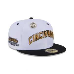 Best Cincinnati Reds 70th Anniversary 59FIFTY Fitted Hat - KTGCaps - Baseball caps for various teams, purchased online at a discount