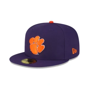 Store Clemson Tigers 59FIFTY Fitted Hat - KTGCaps - Baseball caps for various teams, purchased online at a discount