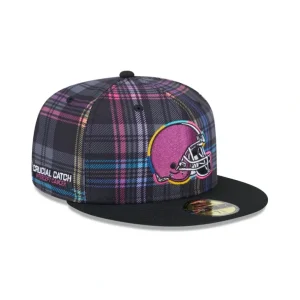 New Cleveland Browns 2024 Crucial Catch 59FIFTY Fitted Hat - KTGCaps - Baseball caps for various teams, purchased online at a discount