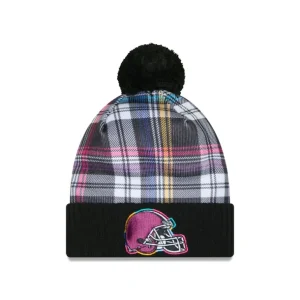Best Sale Cleveland Browns 2024 Crucial Catch Sport Pom Knit Hat - KTGCaps - Baseball caps for various teams, purchased online at a discount