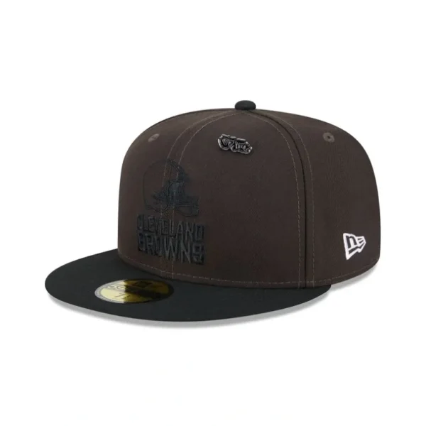 Store Cleveland Browns 2024 Inspire Change 59FIFTY Fitted Hat - KTGCaps - Baseball caps for various teams, purchased online at a discount