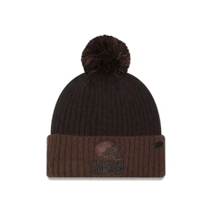 Best Cleveland Browns 2024 Inspire Change Pom Knit Hat - KTGCaps - Baseball caps for various teams, purchased online at a discount