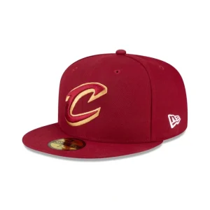 Online Cleveland Cavaliers Basic 59FIFTY Fitted Hat - KTGCaps - Baseball caps for various teams, purchased online at a discount
