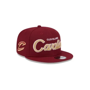 Sale Cleveland Cavaliers Script Kids 9FIFTY Snapback Hat - KTGCaps - Baseball caps for various teams, purchased online at a discount