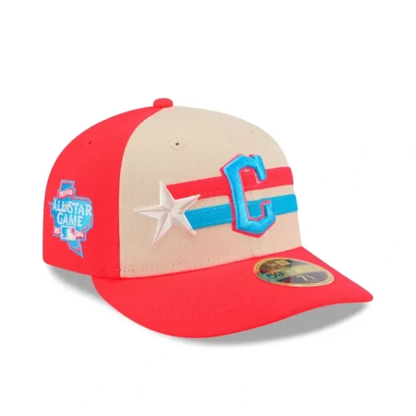 Store Cleveland Guardians 2024 AllStar Game Low Profile 59FIFTY Fitted Hat - KTGCaps - Baseball caps for various teams, purchased online at a discount