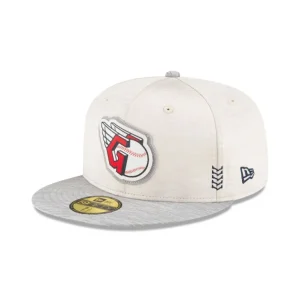 New Cleveland Guardians 2024 Clubhouse Stone 59FIFTY Fitted Hat - KTGCaps - Baseball caps for various teams, purchased online at a discount