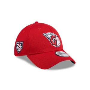 Hot Cleveland Guardians 2024 Spring Training 39THIRTY Stretch Fit Hat - KTGCaps - Baseball caps for various teams, purchased online at a discount