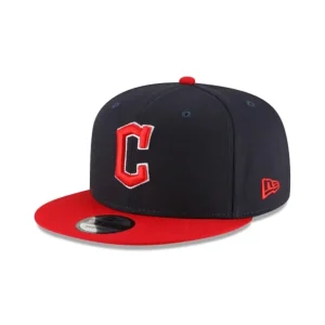 Best Sale Cleveland Guardians Basic 9FIFTY Snapback Hat - KTGCaps - Baseball caps for various teams, purchased online at a discount