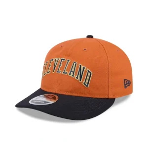 Shop Cleveland Guardians Gold Wood Retro Crown 9FIFTY Snapback Hat - KTGCaps - Baseball caps for various teams, purchased online at a discount