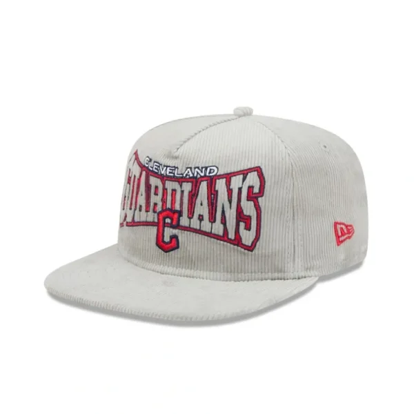 Online Cleveland Guardians Gray Cord Golfer Hat - KTGCaps - Baseball caps for various teams, purchased online at a discount