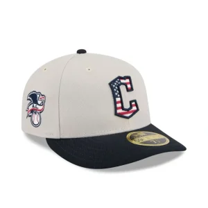 Online Cleveland Guardians Independence Day 2024 Low Profile 59FIFTY Fitted H - KTGCaps - Baseball caps for various teams, purchased online at a discount
