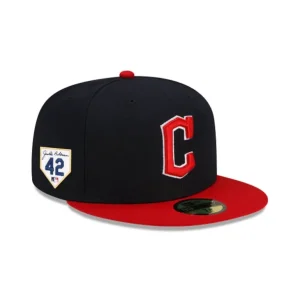 Store Cleveland Guardians Jackie Robinson Day 2024 59FIFTY Fitted Hat - KTGCaps - Baseball caps for various teams, purchased online at a discount