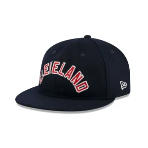 Shop Cleveland Guardians Melton Wool Retro Crown 9FIFTY Adjustable Hat - KTGCaps - Baseball caps for various teams, purchased online at a discount