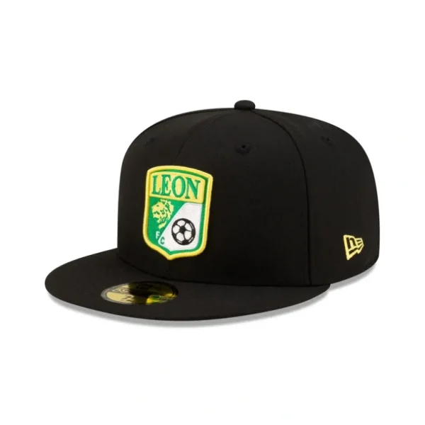 Cheap Club León Logo 59FIFTY Fitted Hat - KTGCaps - Baseball caps for various teams, purchased online at a discount