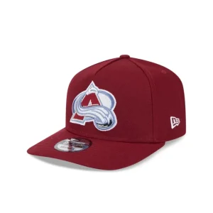 Sale Colorado Avalanche Team 9FIFTY AFrame Snapback Hat - KTGCaps - Baseball caps for various teams, purchased online at a discount