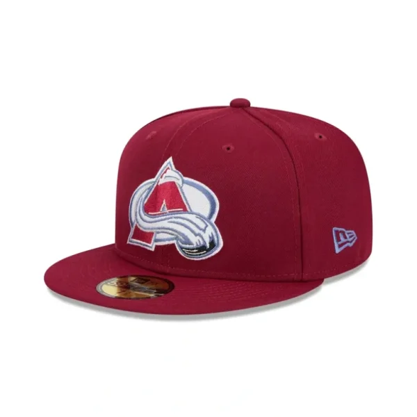 Fashion Colorado Avalanche Team 59FIFTY Fitted Hat - KTGCaps - Baseball caps for various teams, purchased online at a discount