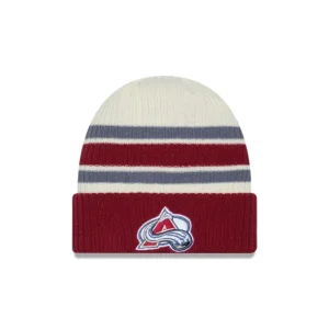 Sale Colorado Avalanche Vintage Ribbed Beanie - KTGCaps - Baseball caps for various teams, purchased online at a discount