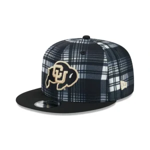 New Colorado Buffaloes Plaid 9FIFTY Snapback Hat - KTGCaps - Baseball caps for various teams, purchased online at a discount