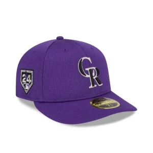 Online Colorado Rockies 2024 Spring Training Low Profile 59FIFTY Fitted Hat - KTGCaps - Baseball caps for various teams, purchased online at a discount