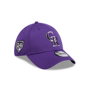 Best Sale Colorado Rockies 2024 Spring Training 39THIRTY Stretch Fit Hat - KTGCaps - Baseball caps for various teams, purchased online at a discount