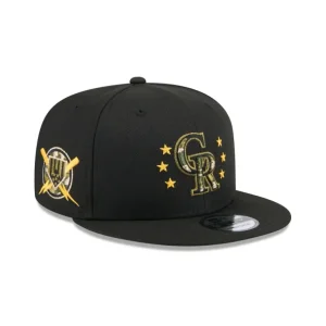 Outlet Colorado Rockies Armed Forces Day 2024 9FIFTY Snapback Hat - KTGCaps - Baseball caps for various teams, purchased online at a discount