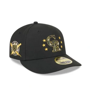 New Colorado Rockies Armed Forces Day 2024 Low Profile 59FIFTY Fitted Hat - KTGCaps - Baseball caps for various teams, purchased online at a discount