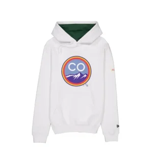 Outlet Colorado Rockies City Connect White Hoodie - KTGCaps - Baseball caps for various teams, purchased online at a discount
