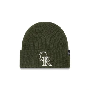 Best Colorado Rockies Green Merino Wool Knit Beanie - KTGCaps - Baseball caps for various teams, purchased online at a discount