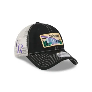 Best Sale Colorado Rockies State Souvenir 9TWENTY Trucker Hat - KTGCaps - Baseball caps for various teams, purchased online at a discount