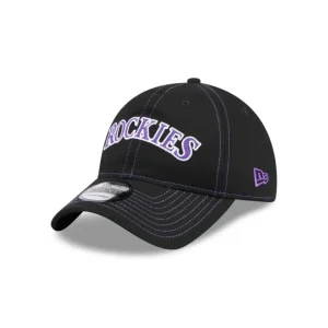 Outlet Colorado Rockies Team Stitch 9TWENTY Adjustable Hat - KTGCaps - Baseball caps for various teams, purchased online at a discount